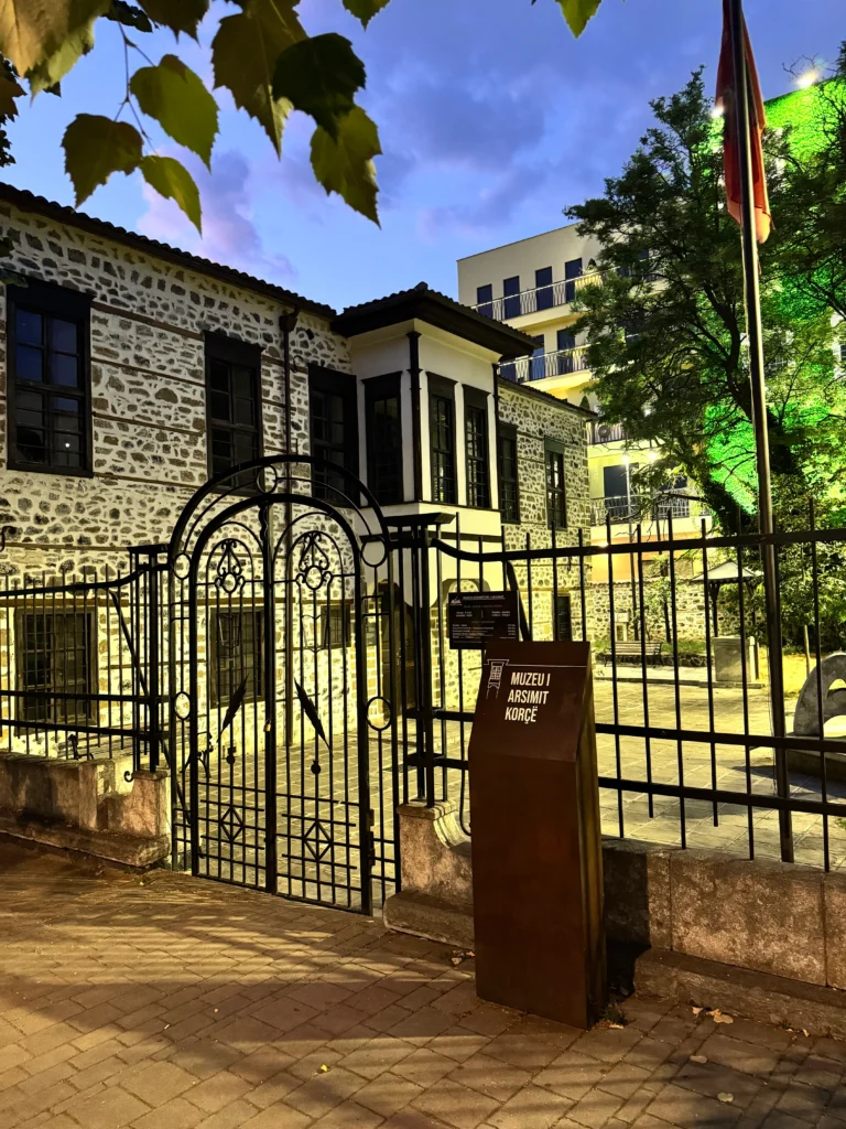 first albanian school in korce